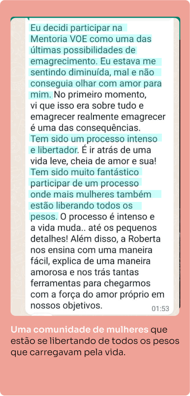 Depoimento 6 Mentoria Voe