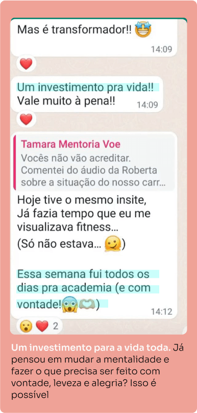 Depoimento 7 Mentoria Voe