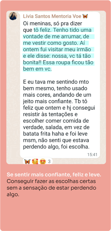 Depoimento 9 Mentoria Voe